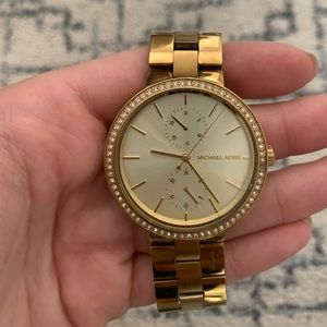 Gold Michael kors watch
